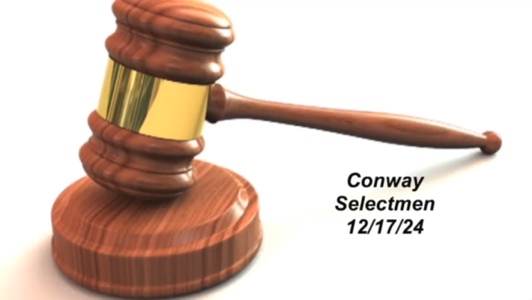 Conway Selectmen (12/17/24)